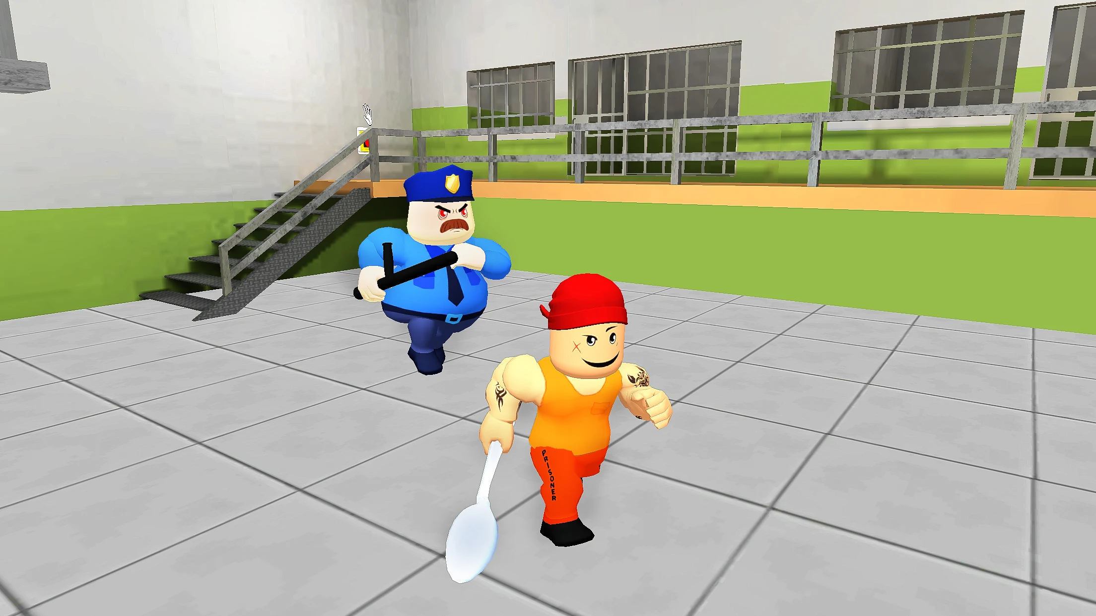 Obby Escape: Prison Breakout الحاسوب