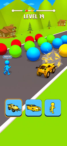 Shape Transform: Shifting Car