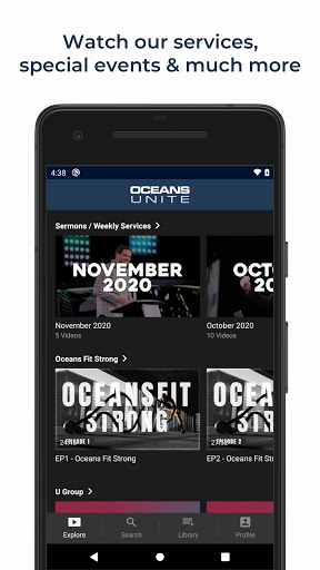 Oceans Unite TV پی سی