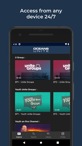 Oceans Unite TV پی سی