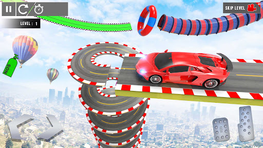 verrückter Auto-Stunt 3d PC