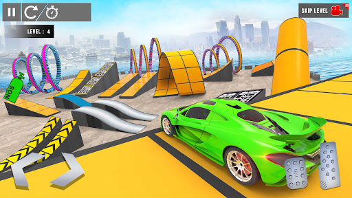 verrückter Auto-Stunt 3d PC