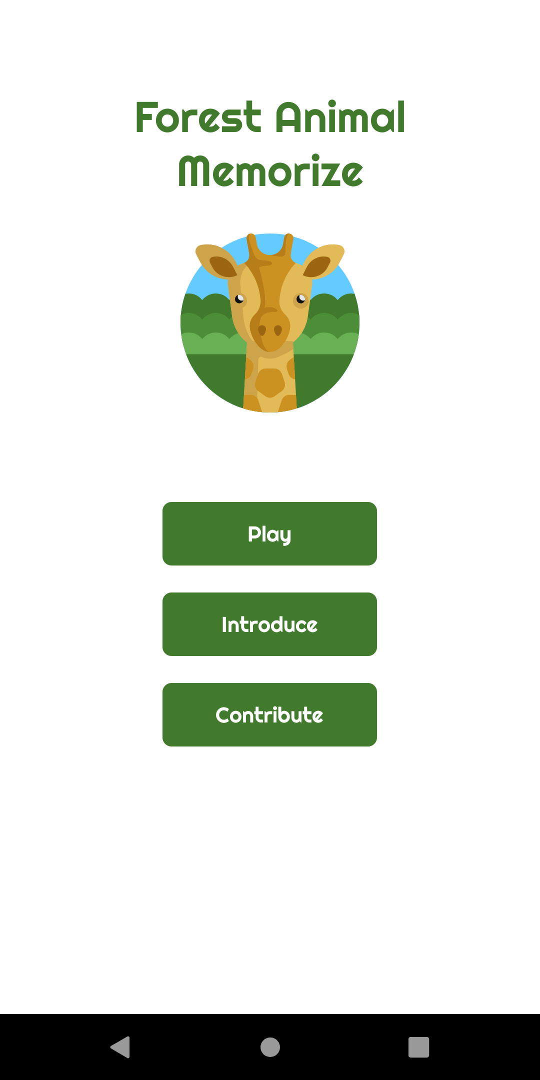 Forest Animal Memorize PC