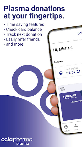 OctaApp – Donate Blood Plasma! PC