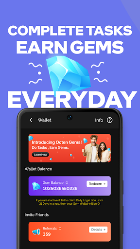 Octen - Esports Tournament App পিসি