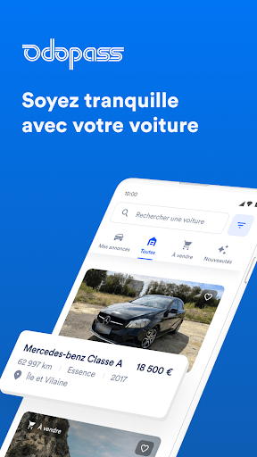 Prix, historique, km, essence PC