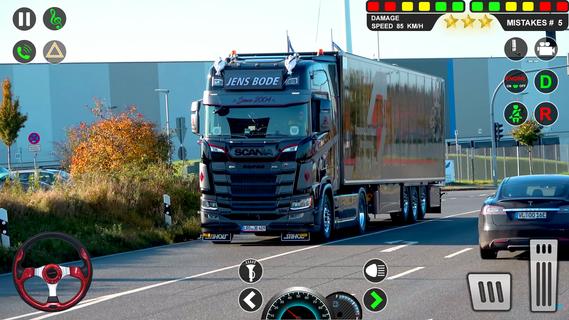 Download & Play Euro Truck Game Transport Game on PC & Mac