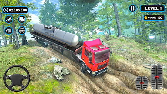 Oil Tanker Truck Driving Simulation Games 2021