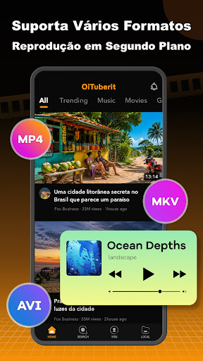 OiTuberit: Reprodutor HD PC