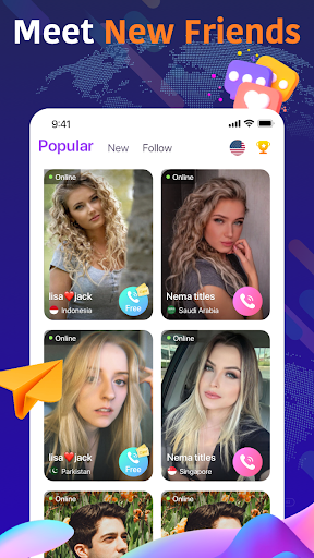 Olamet - Video Chat Online پی سی