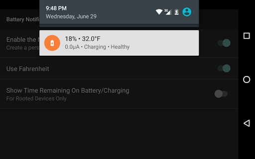 Battery Notification پی سی