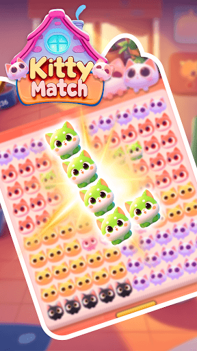 komputer Kitty Match: Cute Puzzle