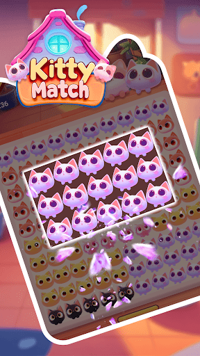 komputer Kitty Match: Cute Puzzle