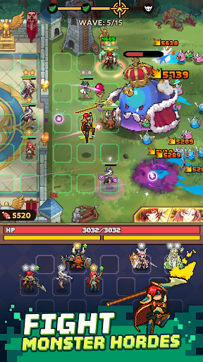 Pixel Defenders: Merge TD Game PC