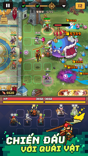 Pixel Defenders: Merge TD Game PC