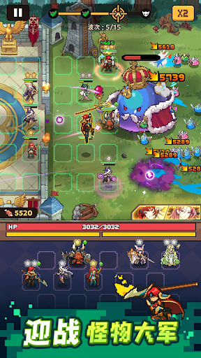 Pixel Defenders: Merge TD Game電腦版