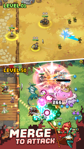 Pixel Defenders: Merge TD Game الحاسوب