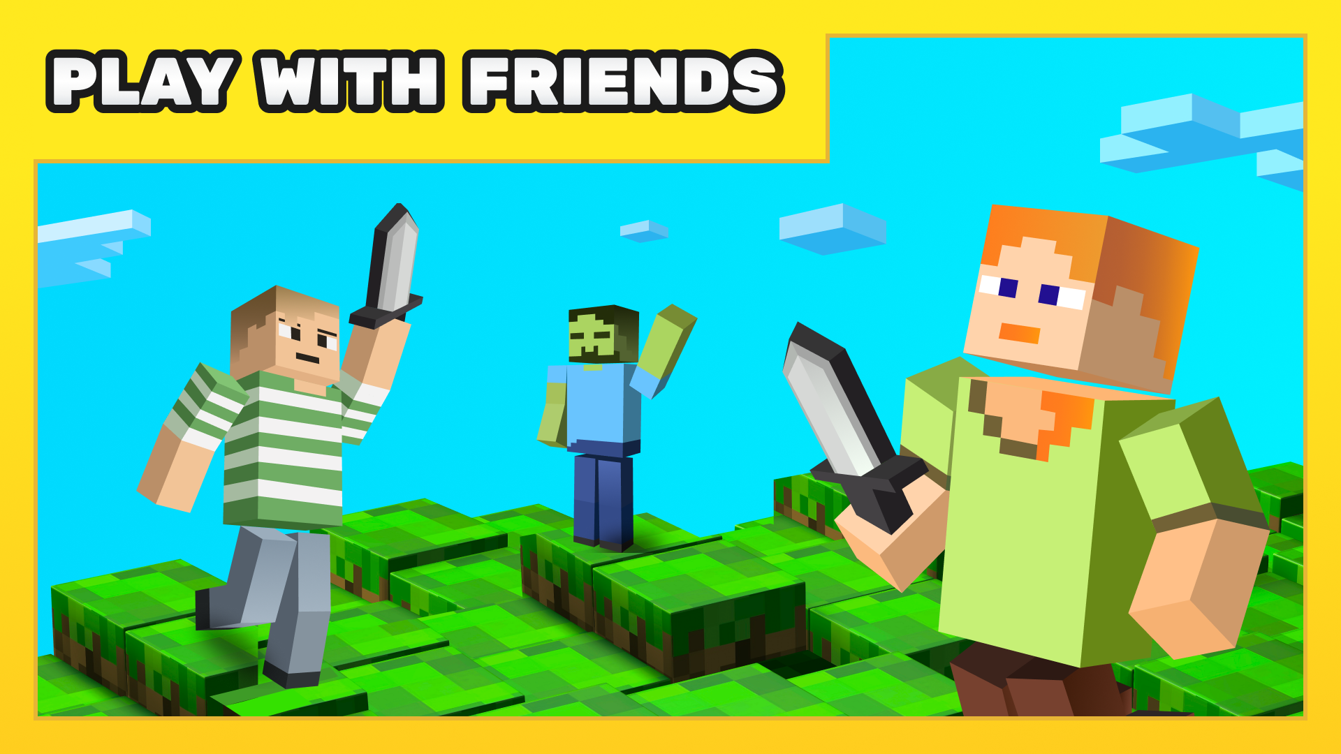 One Block Survival Map الحاسوب