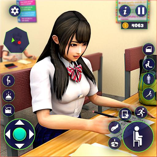 School Girl Life Simulator 3d