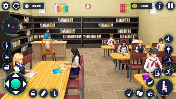 वर्चुअल हाई स्कूल गर्ल लाइफ 3d PC