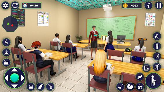 School Girl Life Simulator 3d