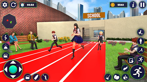 School Girl Life Simulator 3d