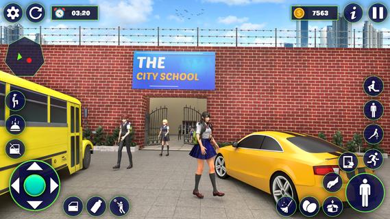 School Girl Life Simulator 3d