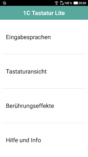 1C Große Tastatur Lite