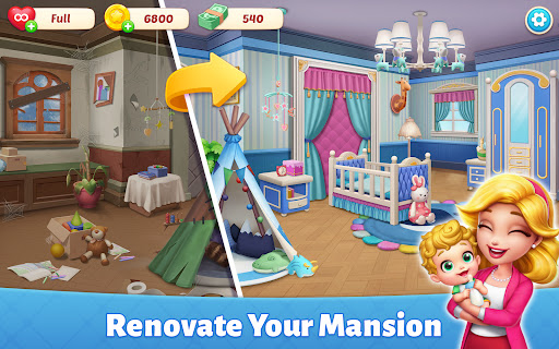 komputer Baby Mansion-home makeover