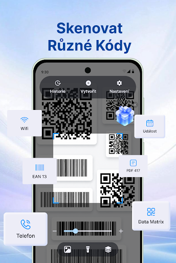 Skener QR A Čárových Kódů