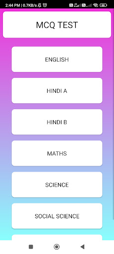 Class 9 MCQ পিসি
