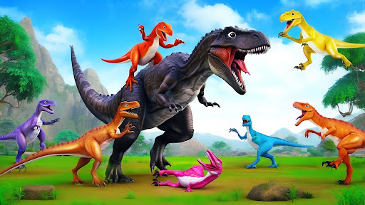 Dinosaur Game Family Simulator