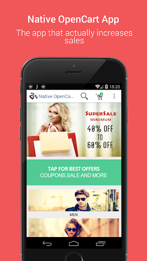 Native Opencart App for Mobile PC