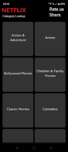 komputer Netflix - Browse Categories