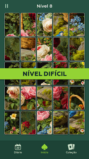 Paciência Puzzle: Lógica para PC