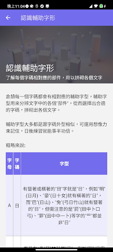 倉頡/速成練習工具