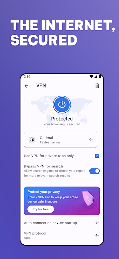 VPN वाला Opera ब्राउज़र PC