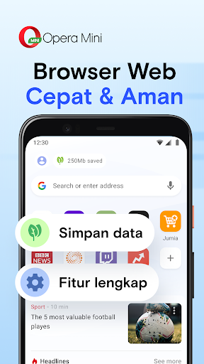 Opera Mini - web browser cepat