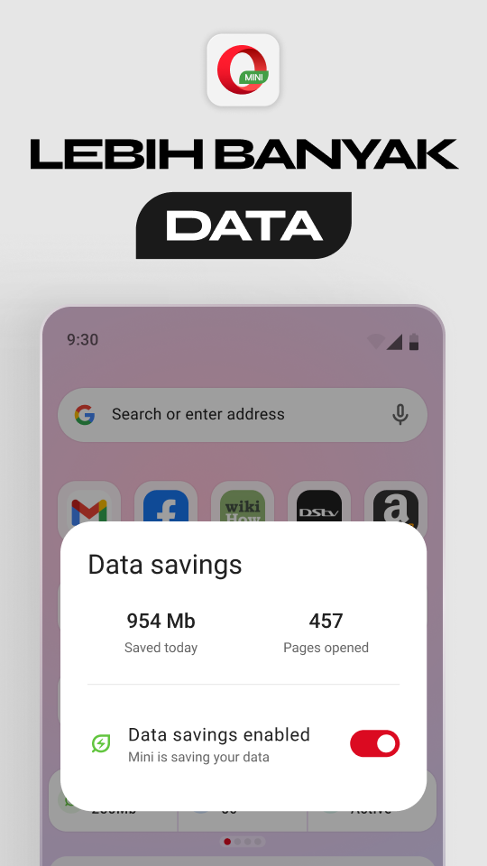 Opera Mini - web browser cepat PC