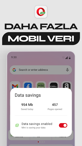 Opera Mini web tarayıcı