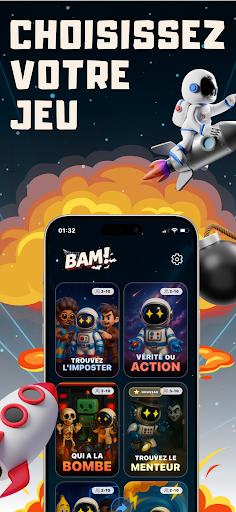 BAM! – Jeux de soirée & Groupe PC