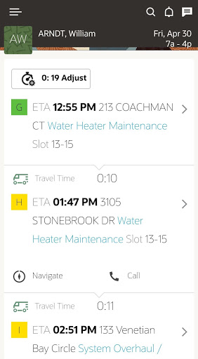 Oracle Field Service PC
