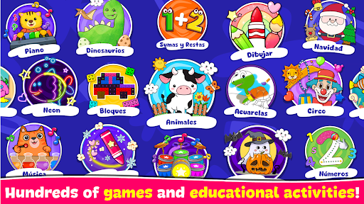Coloring,  Music and Games
