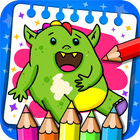 괴물 - 아이들을위한 색칠하기 책 & 게임