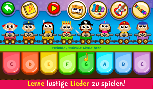 Klavier Kinder Musik & Lieder PC