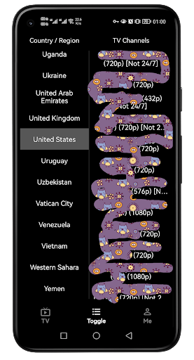 IPTV Channel Player. M3U Live PC