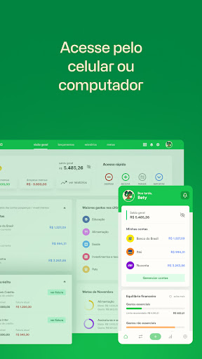 Organizze: Orçamento pessoal para PC