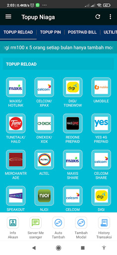 komputer Topup Niaga