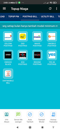 komputer Topup Niaga