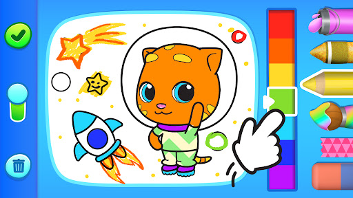 Talking Ginger Coloring PC版